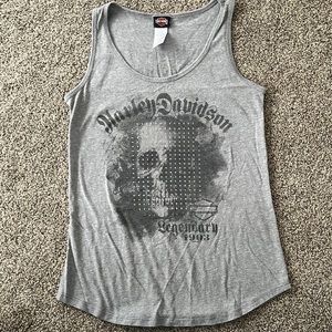 Harley Davidson Skull Tank Top